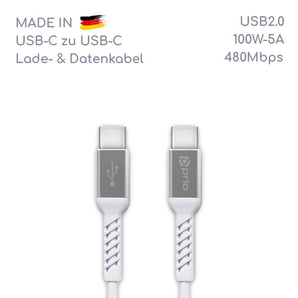 USB-C zu USB-C Kabel