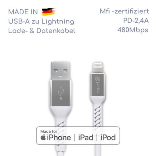 USB-A zu Lightning Kabel